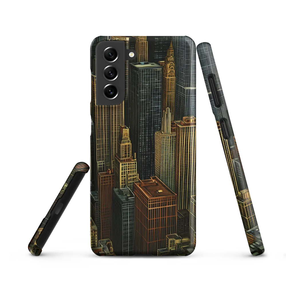 Urban Elegance: A Golden Cityscape