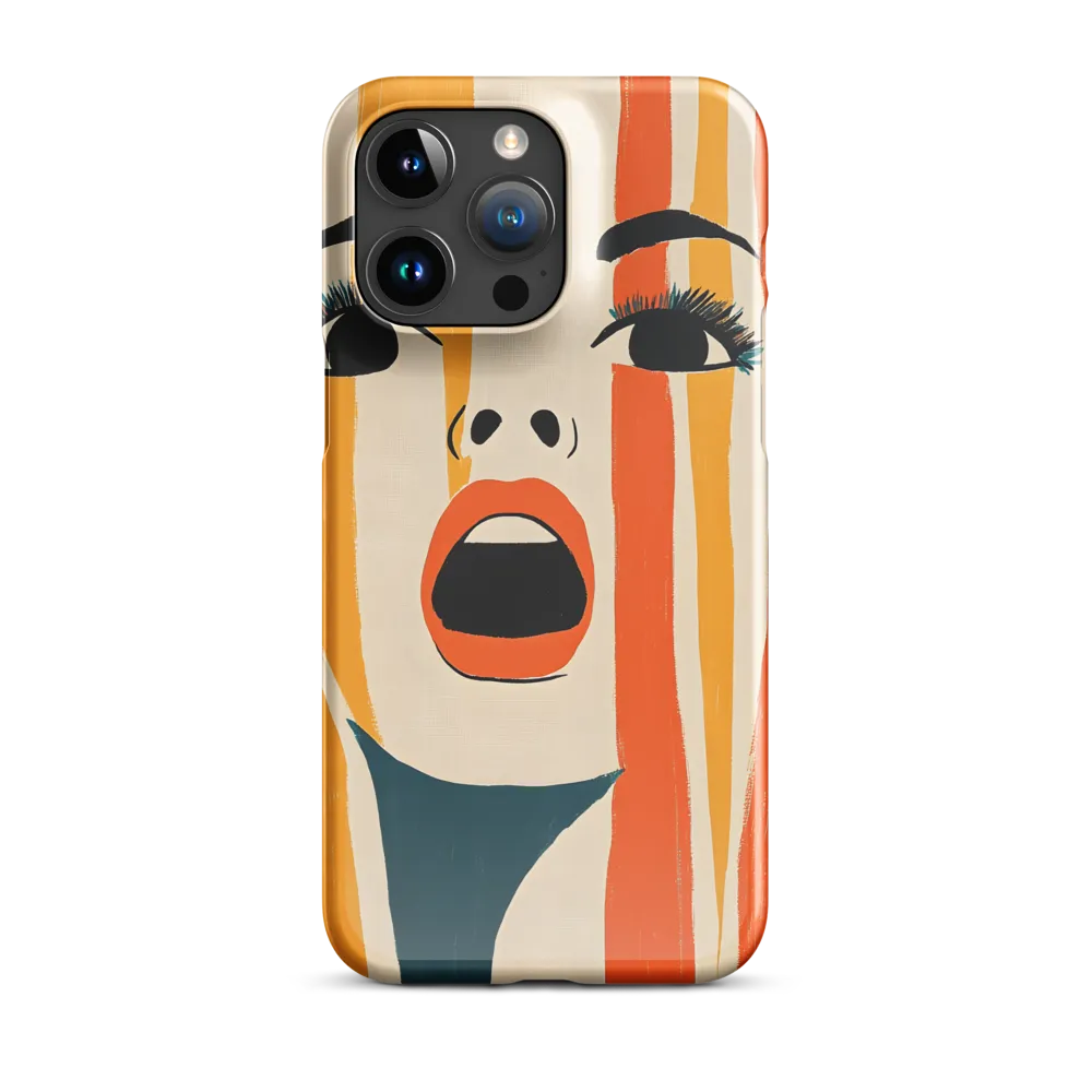 Vivid Expression | Phone Case |  15 Pro Max | Snap Case | Glossy