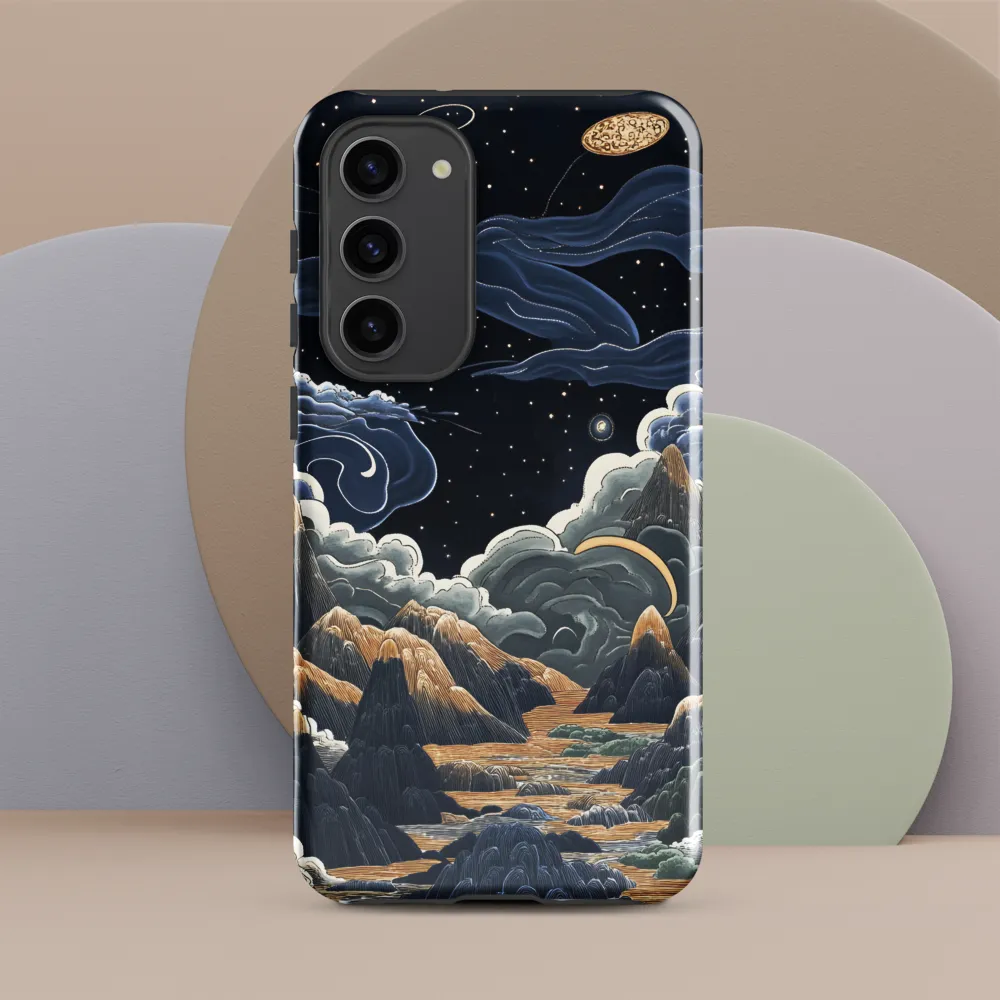 Celestial Harmony: Peaks and Planets