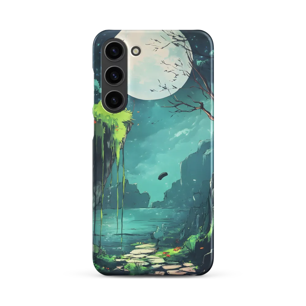 Moonlit Serenity: A Fantastical Landscape