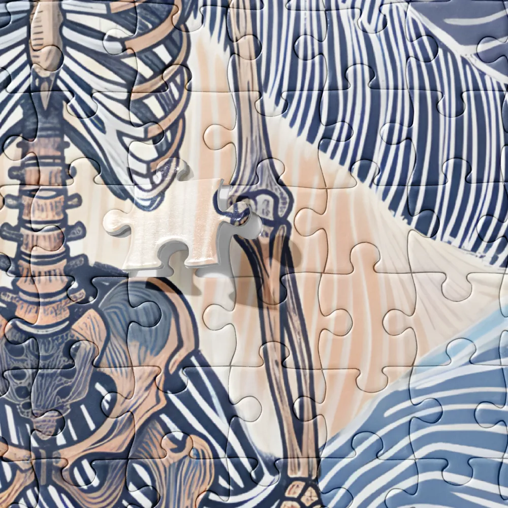 Waves and Bones 
 Jigsaw Puzzle