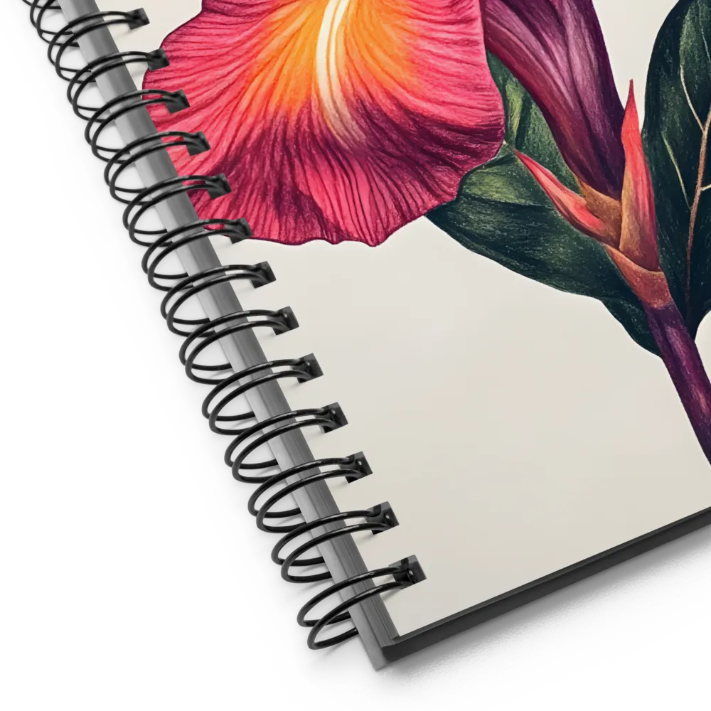 Floral Harmony | Spiral Notebook