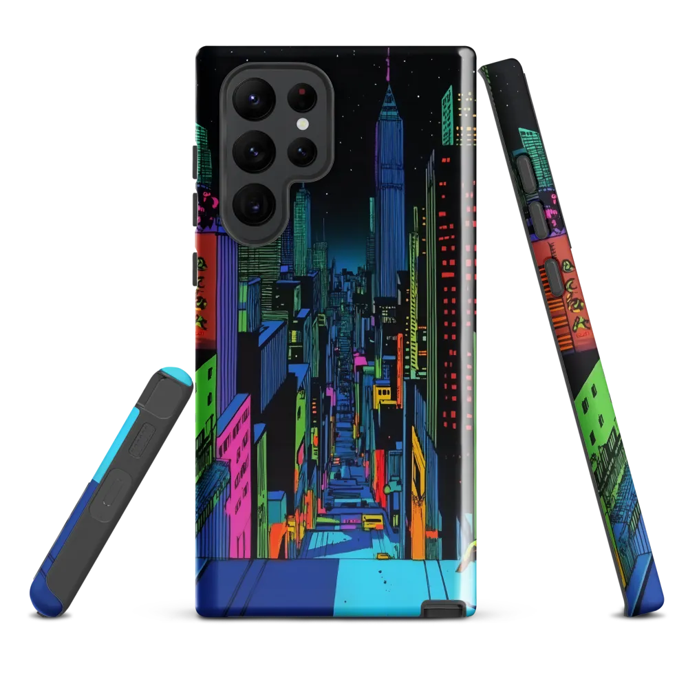 Neon Dreams of a Futuristic City