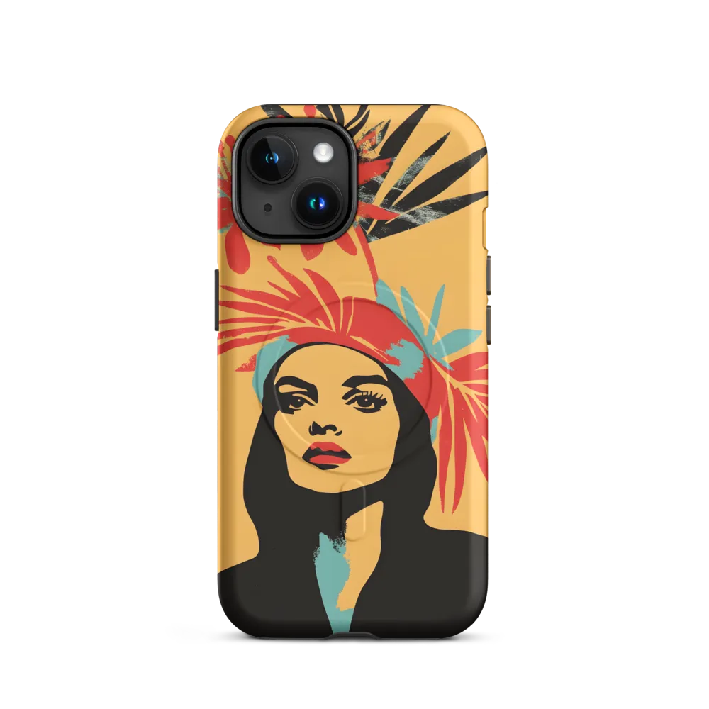 Tropical Elegance | Phone Case |  15 | MagSafe® Tough Case | Matte