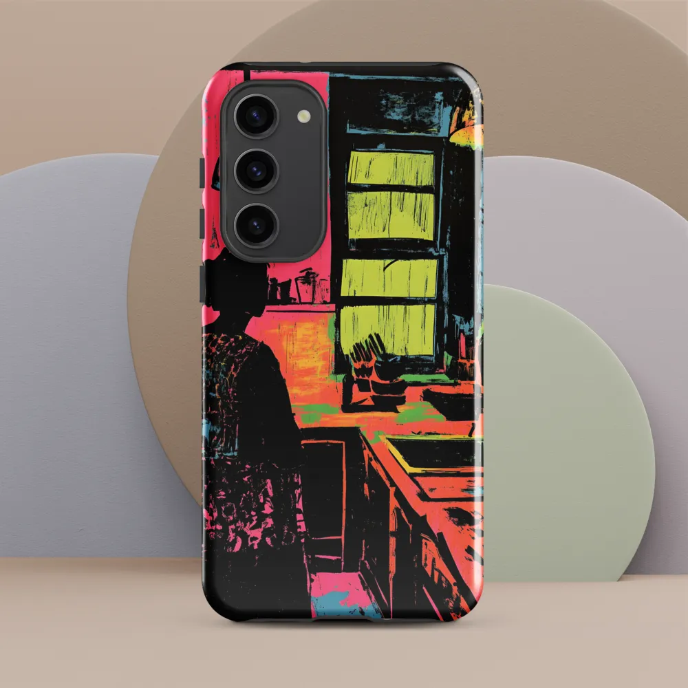 Echoes of Domestic Life | Phone Case |  S23 Plus | Tough Case | Glossy