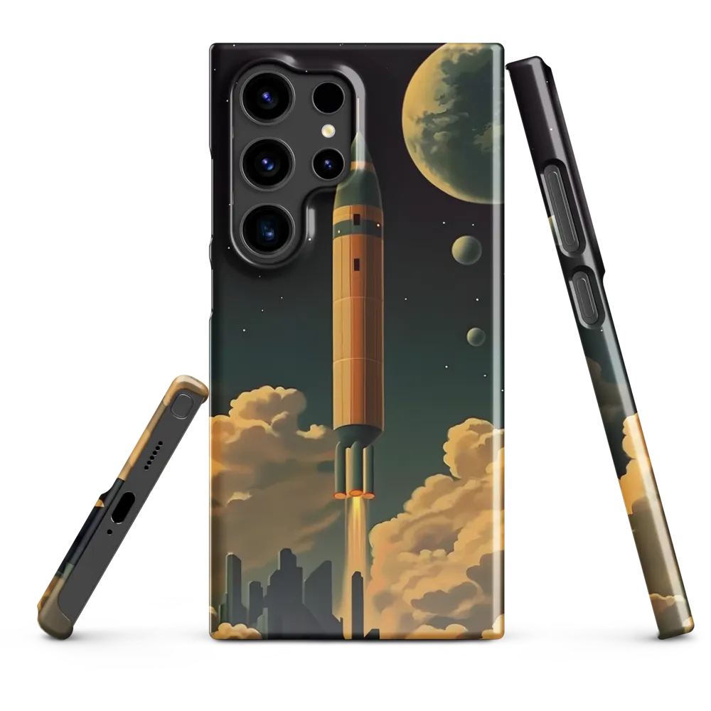 Journey Through the Cosmic Frontier | Phone Case |  S24 Ultra | Snap Case | Glossy