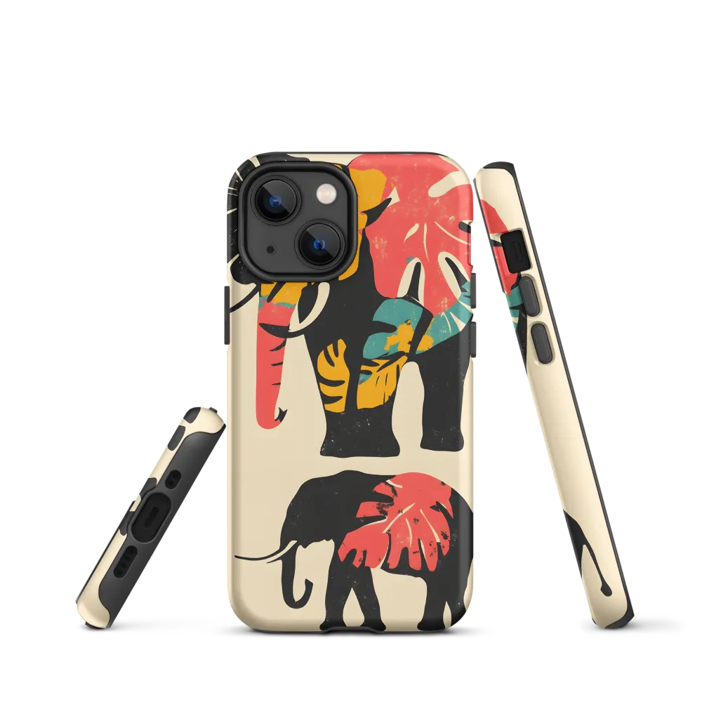 Tropical Elegance: The Elephant's Dance