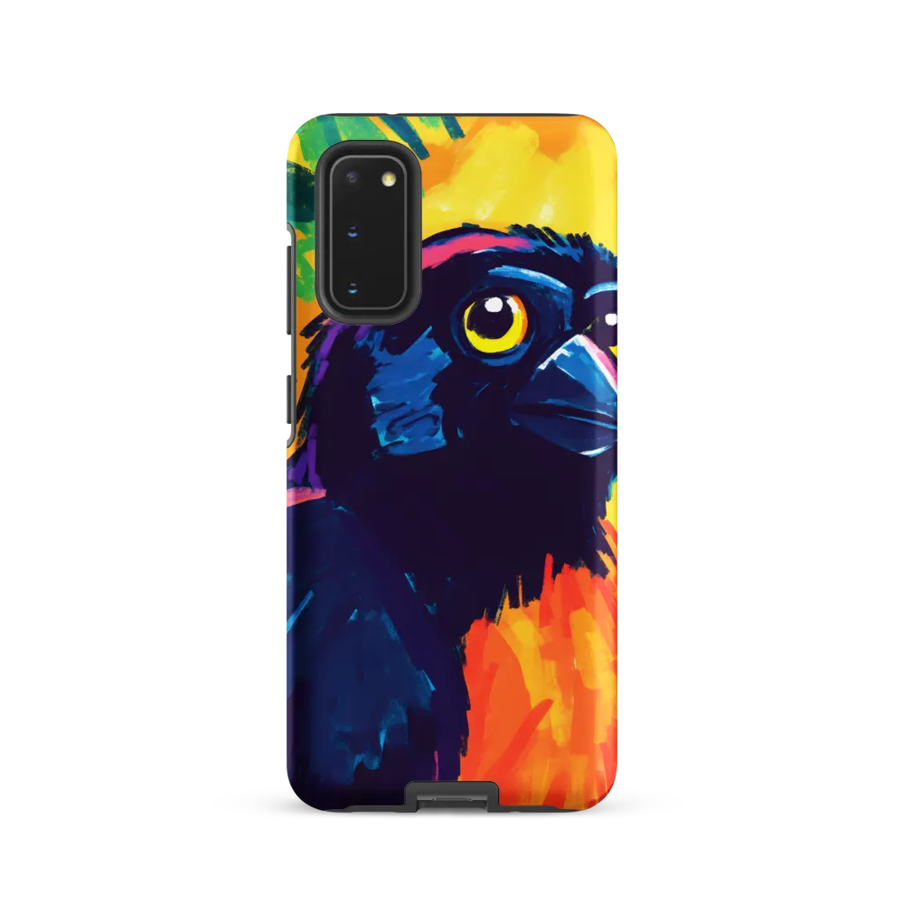 Vivid Avian Encounter
