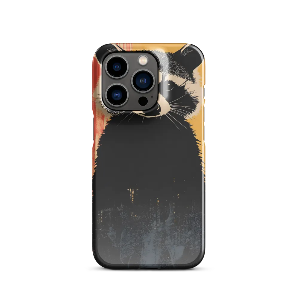 Whimsical Raccoon Portrait