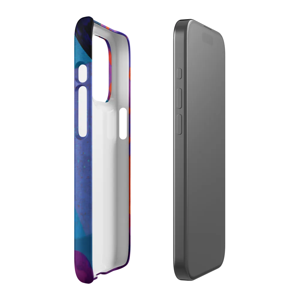 Cyan Profile with Magenta Mosaic