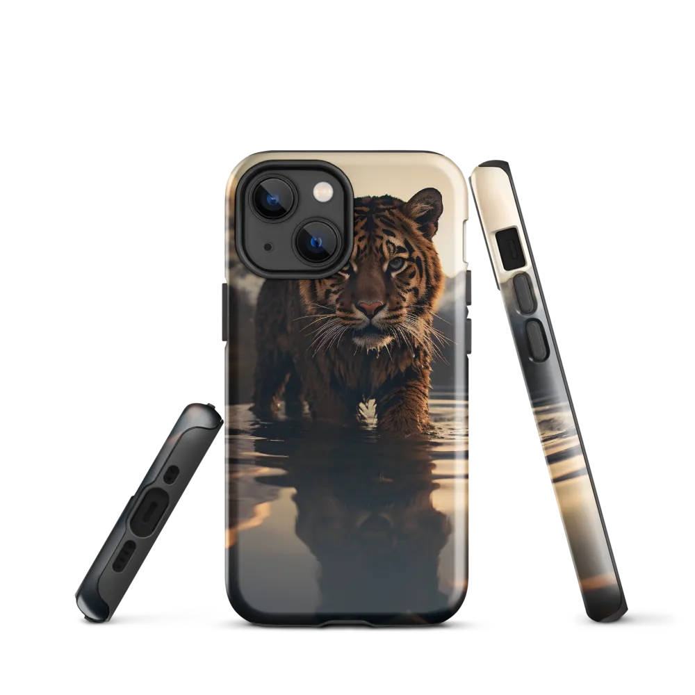 Majestic Reflection: The Tiger's Domain
