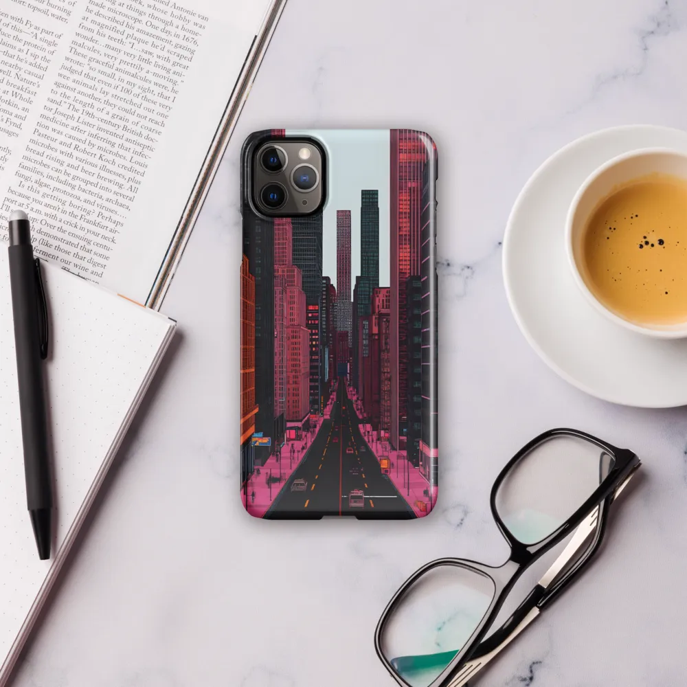 Urban Dreamscape: A Futuristic City | Phone Case |  11 Pro Max | Snap Case | Glossy