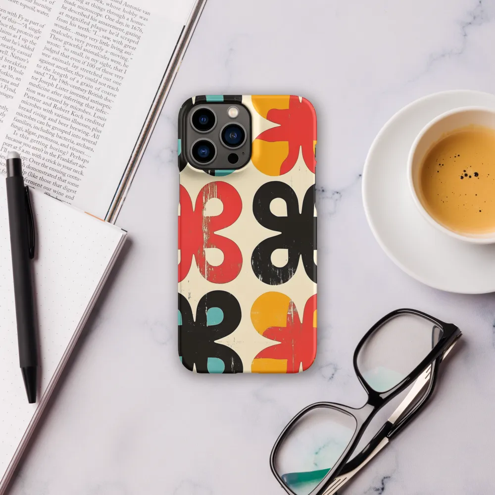 Geometric Playfulness | Phone Case |  13 Pro Max | Snap Case | Matte