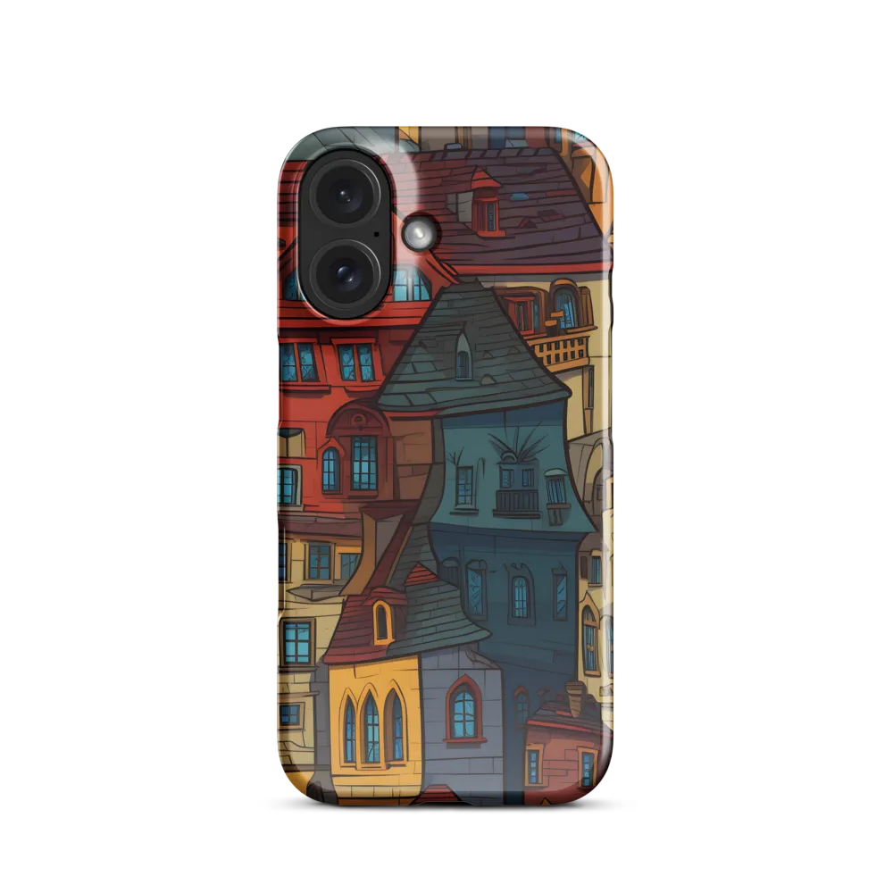 Whimsical Urban Mosaic | Phone Case |  16 | Snap Case | Glossy