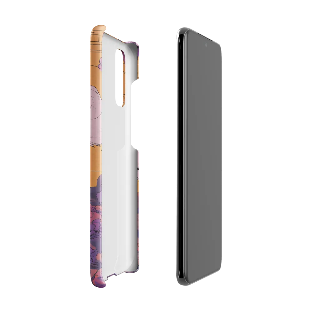 Whispers of the Violet Dawn | Phone Case |  S20 | Snap Case | Matte