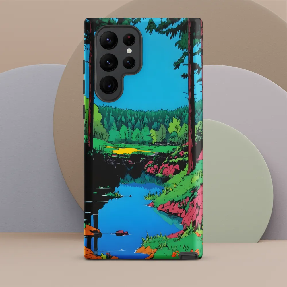 Tranquil Reflections: A Vibrant Landscape