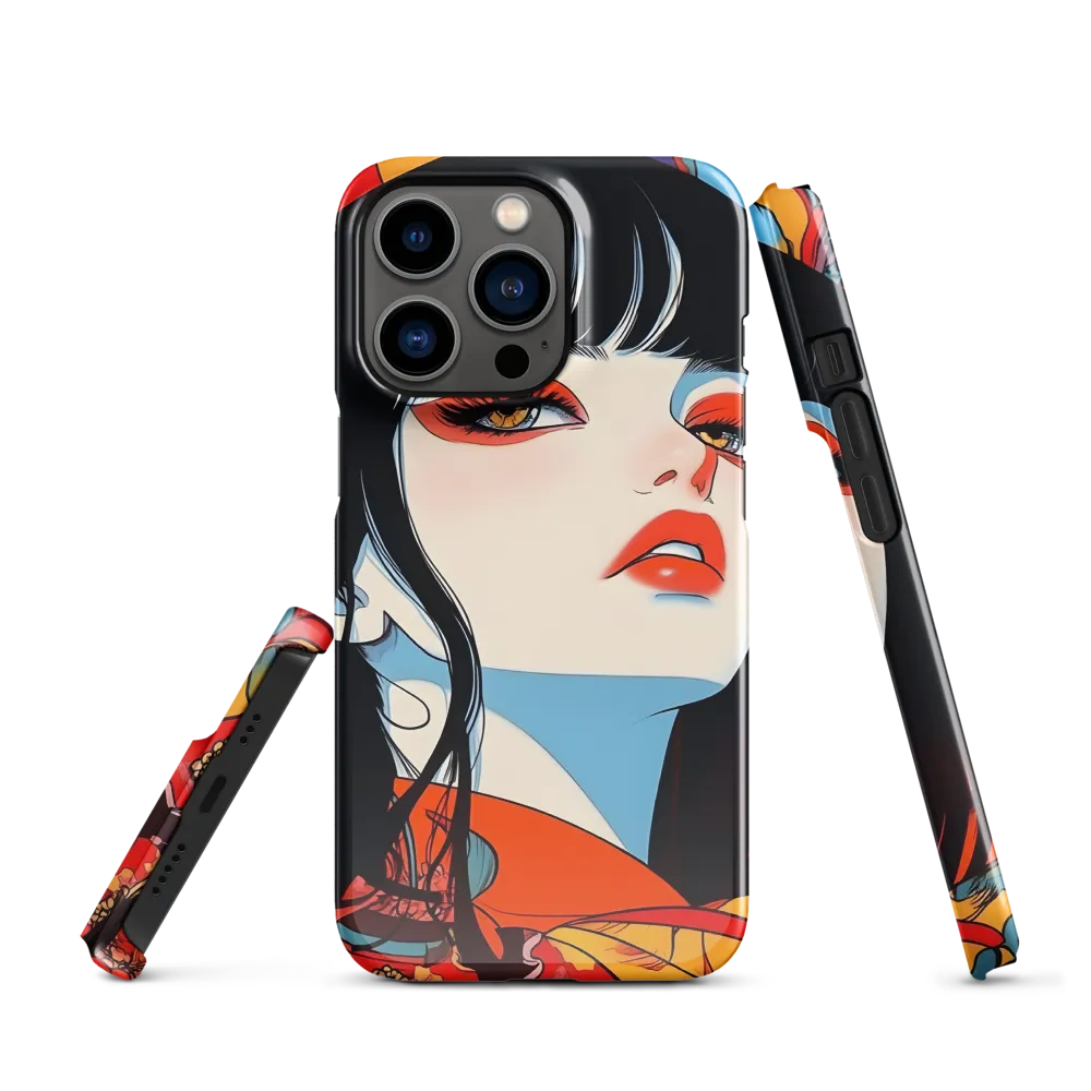 Vibrant Elegance | Phone Case |  13 Pro | Snap Case | Glossy
