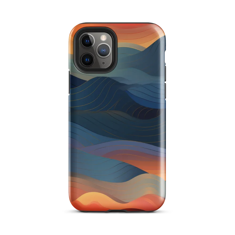 Harmonious Waves at Dusk