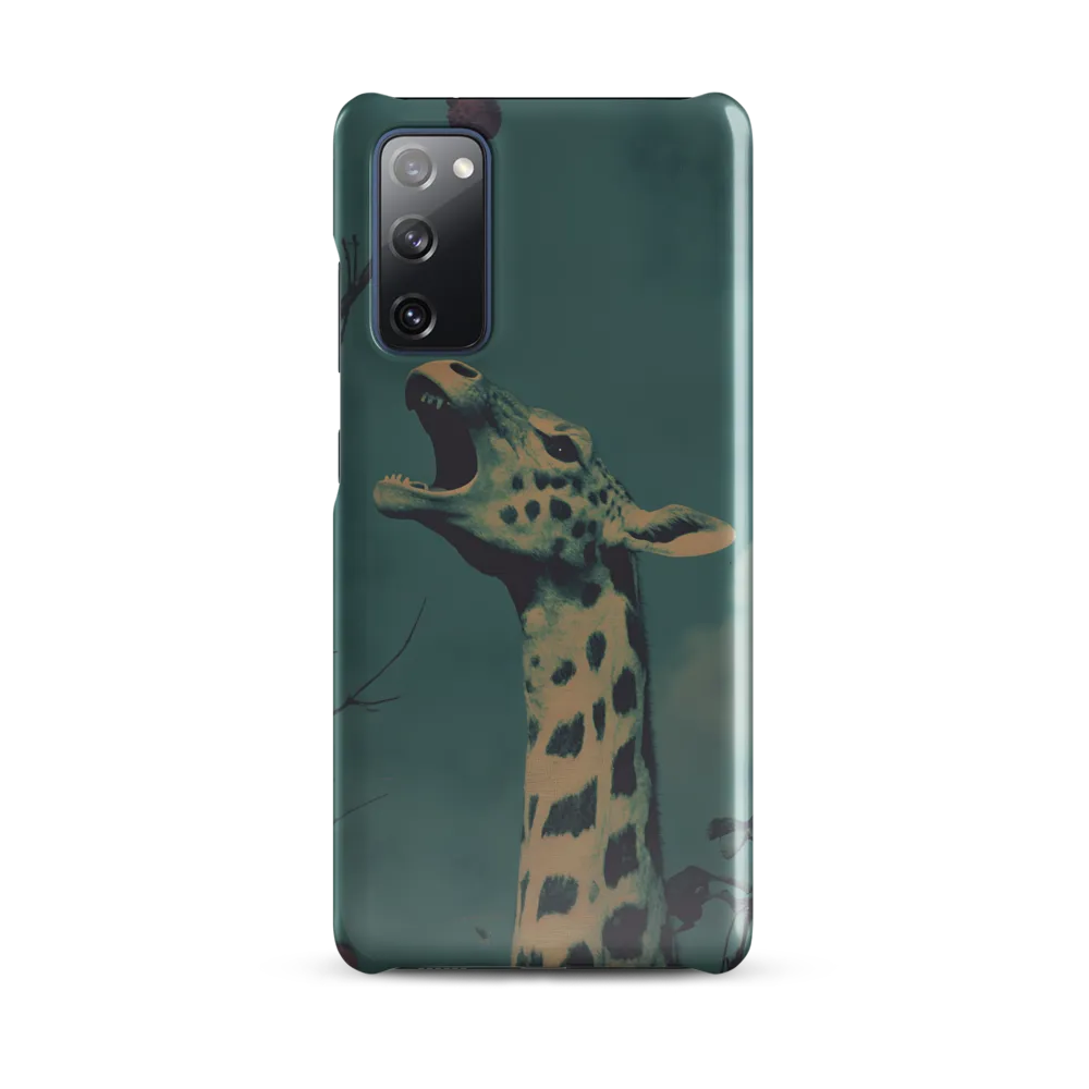Whispers of the Tall: A Surreal Giraffe Encounter