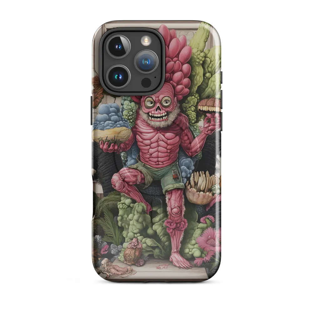 Reimagined Vitality: A Whimsical Encounter | Phone Case |  16 Pro Max | MagSafe® Tough Case | Glossy