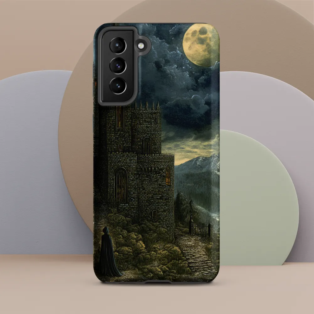 Whispers of the Moonlit Castle | Phone Case |  S21 Plus | Tough Case | Matte