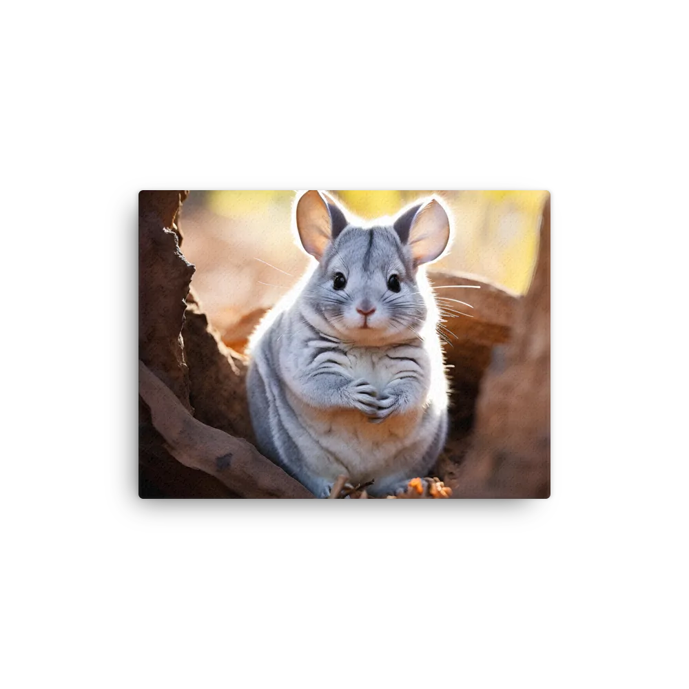 Gentle Whispers of Nature: The Chinchilla