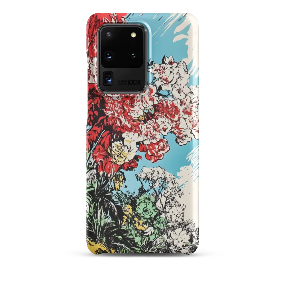 Floral Symphony in Bold Colors