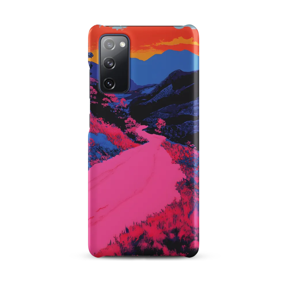 Ethereal Landscape in Vivid Hues | Phone Case |  S20 FE | Snap Case | Matte