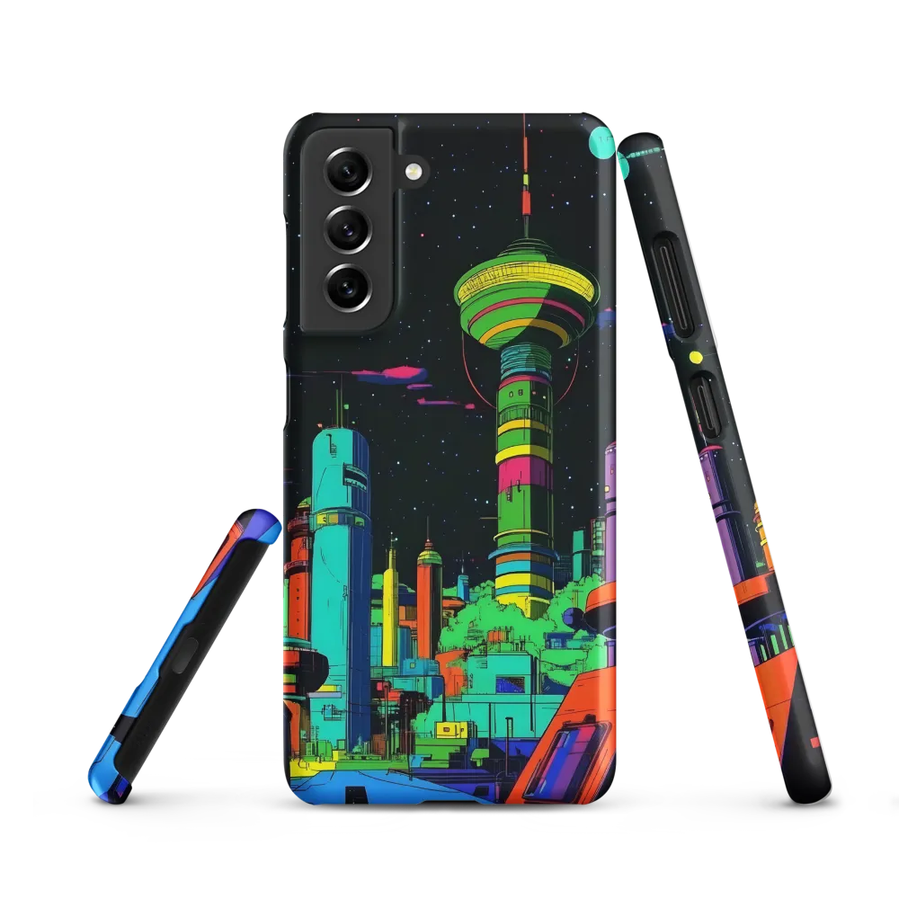 Neon Dreams: A Futuristic Cityscape