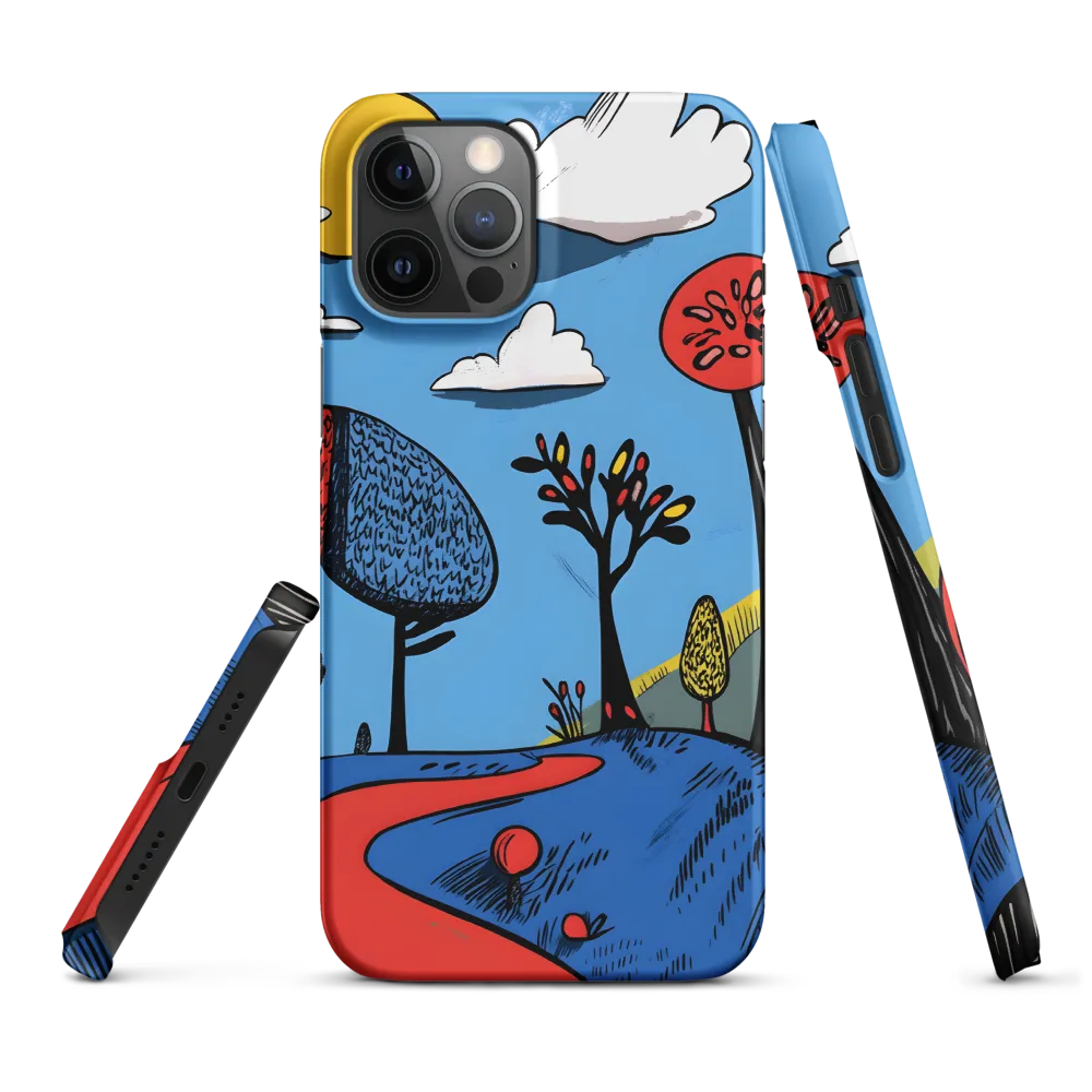 A Playful Journey Through Whimsical Woods | Phone Case |  12 Pro Max | Snap Case | Matte