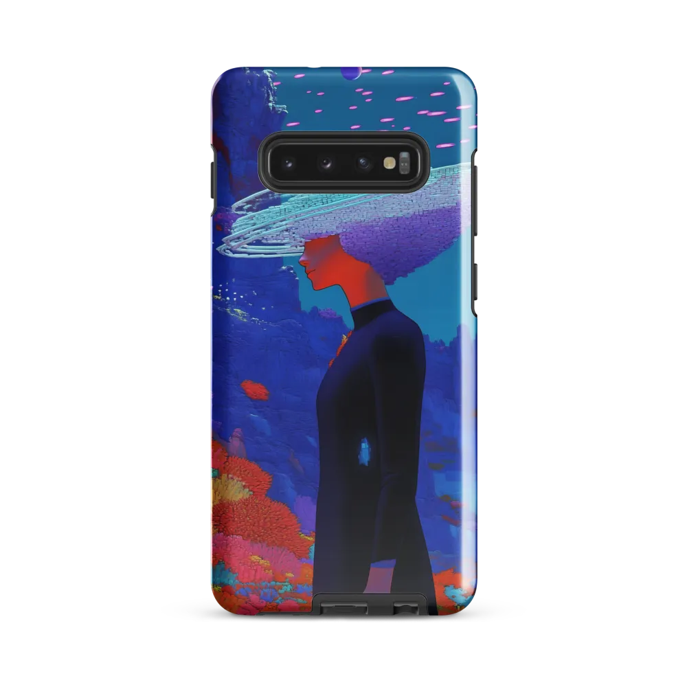 Whispers of a Celestial Ocean | Phone Case |  S10 Plus | Tough Case | Glossy