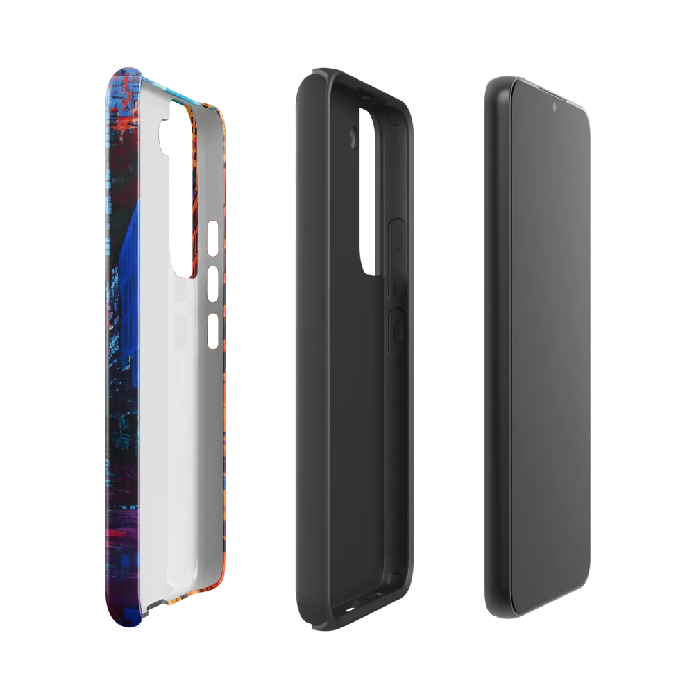 Vibrant Urban Horizons | Phone Case |  S22 | Tough Case | Glossy