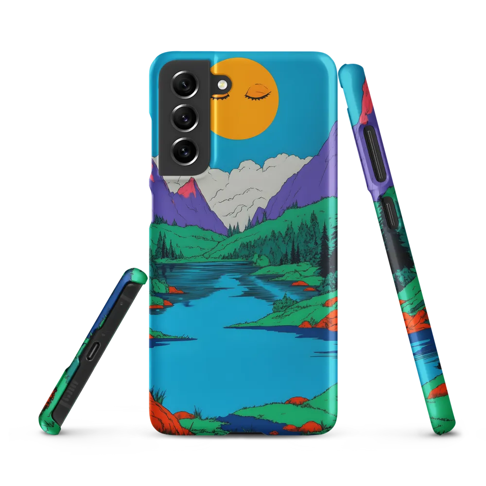 Whimsical Serenity in Vibrant Colors