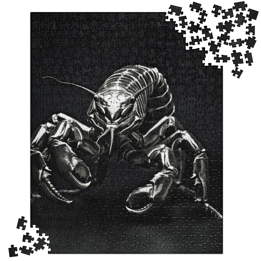 Lobster in Metallic Splendor | Jigsaw Puzzle | 520 pieces