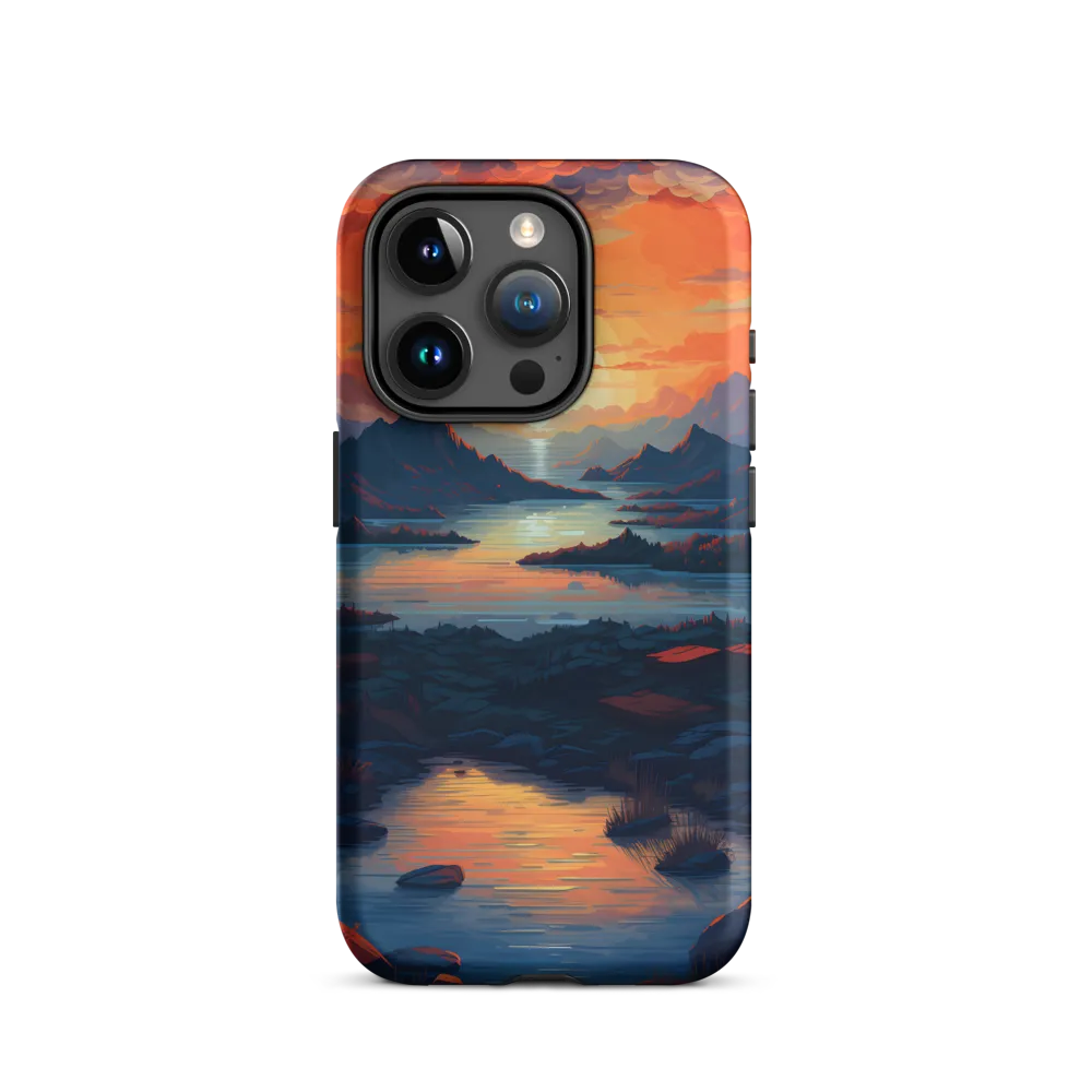 Ethereal Evening: A Digital Dusk