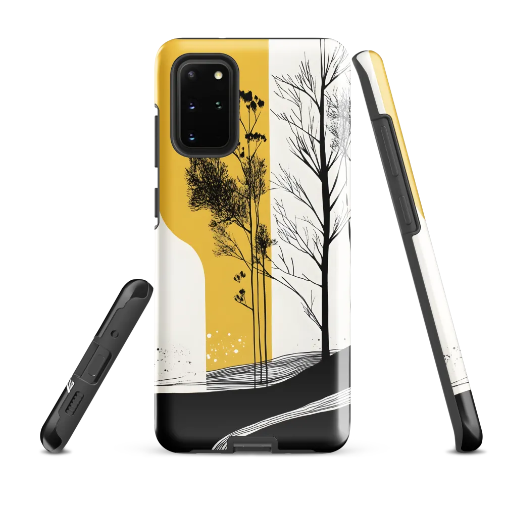Grove on a Yellow Column