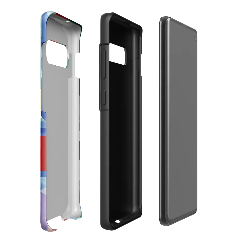 Geometric Harmony | Phone Case |  S10 Plus | Tough Case | Glossy