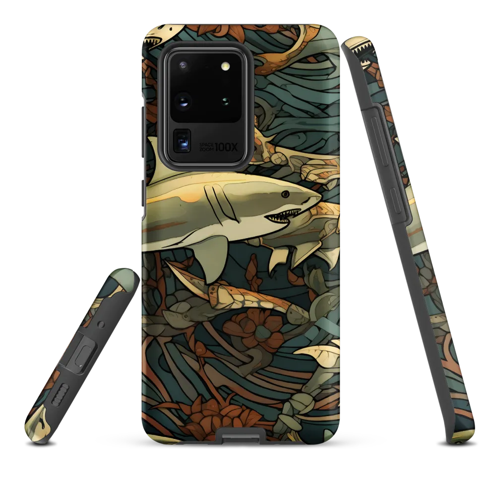 Dynamic Harmony of Sharks and Flora