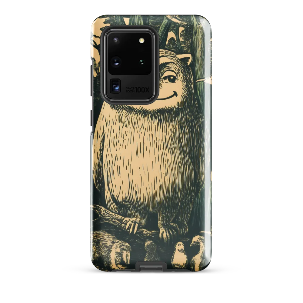 Forest Guardian: A Whimsical Encounter