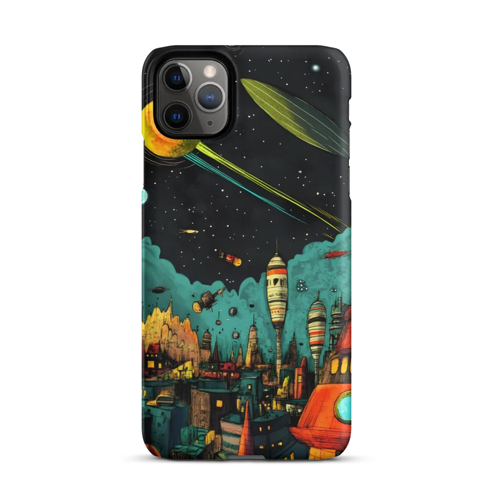 Galactic Cityscape: A Journey Through Imagination