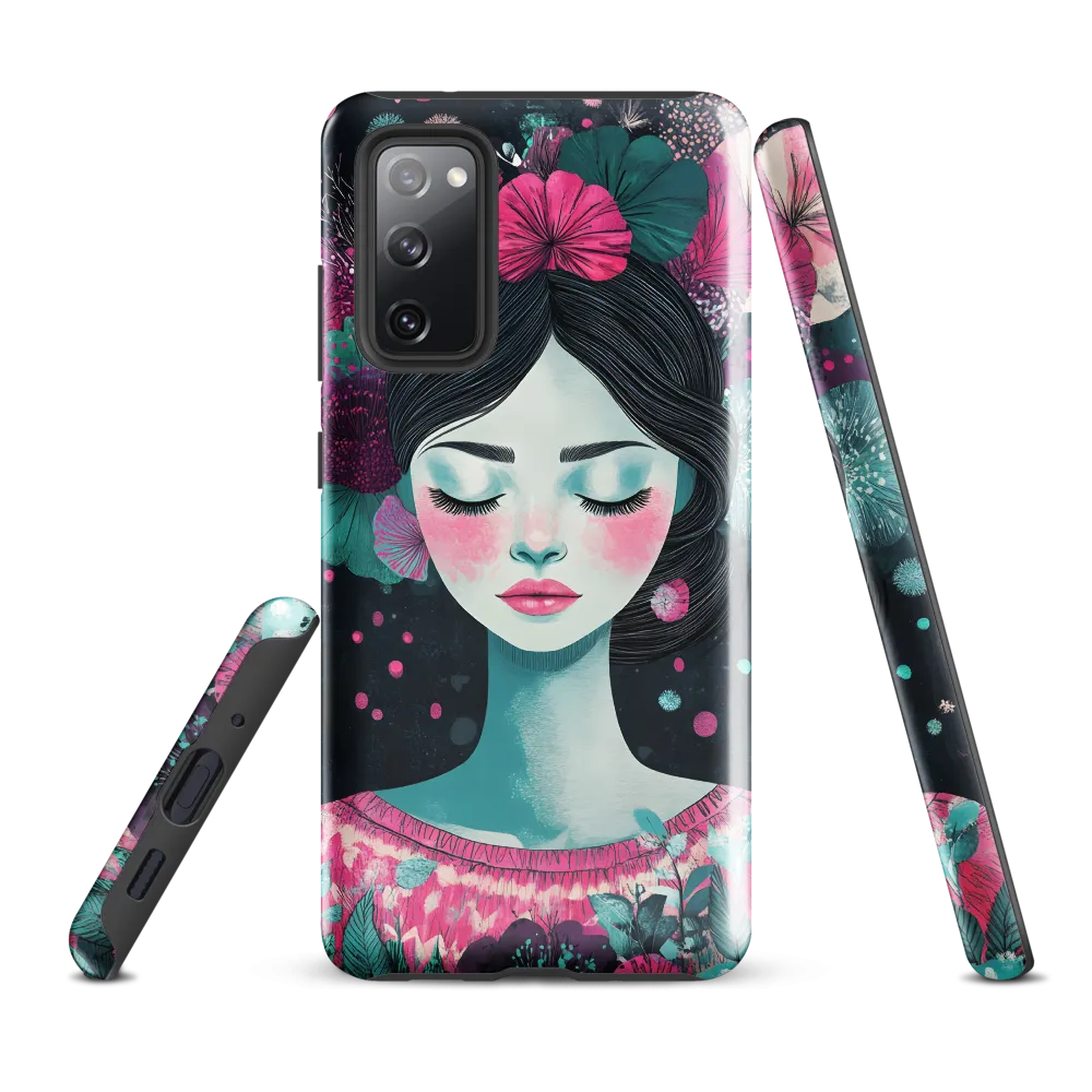 Embrace of Floral Serenity