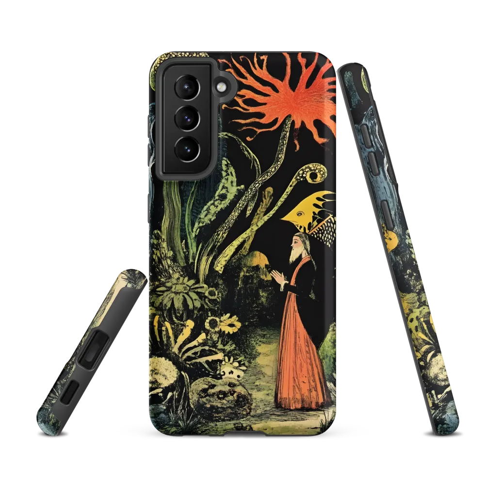 Enchanted Encounter in a Fantastical Garden