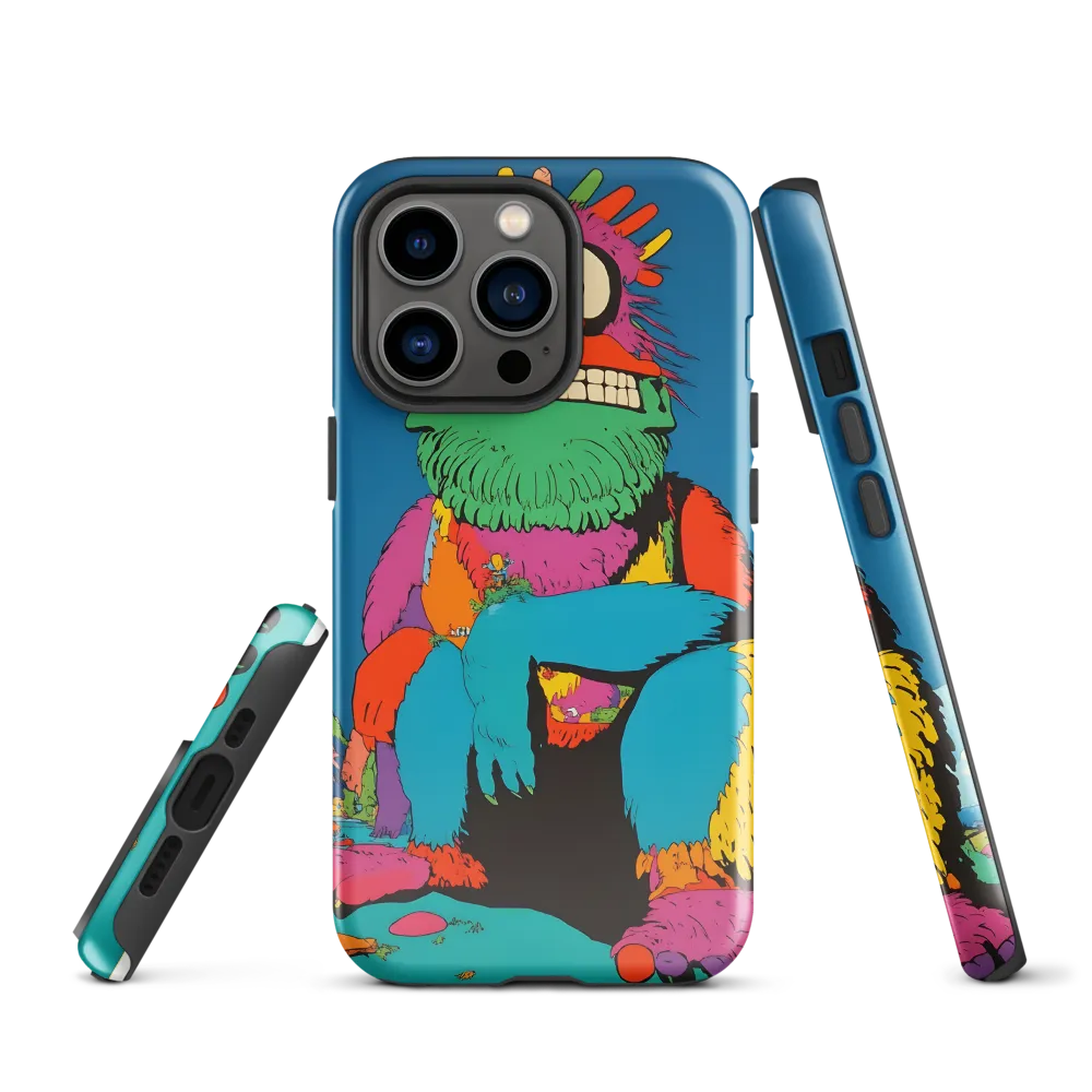 Whimsical Giant: A Playful Monster Encounter