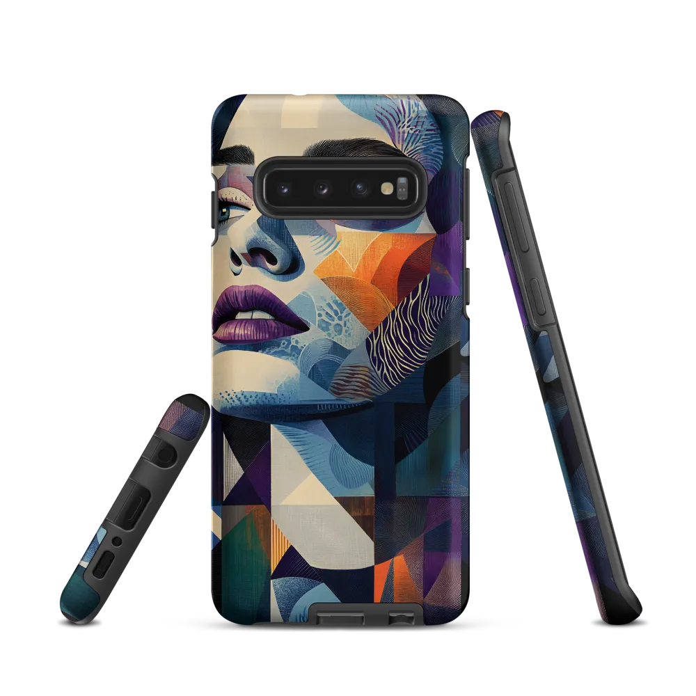 Fragmented Mystery: A Modern Portrait