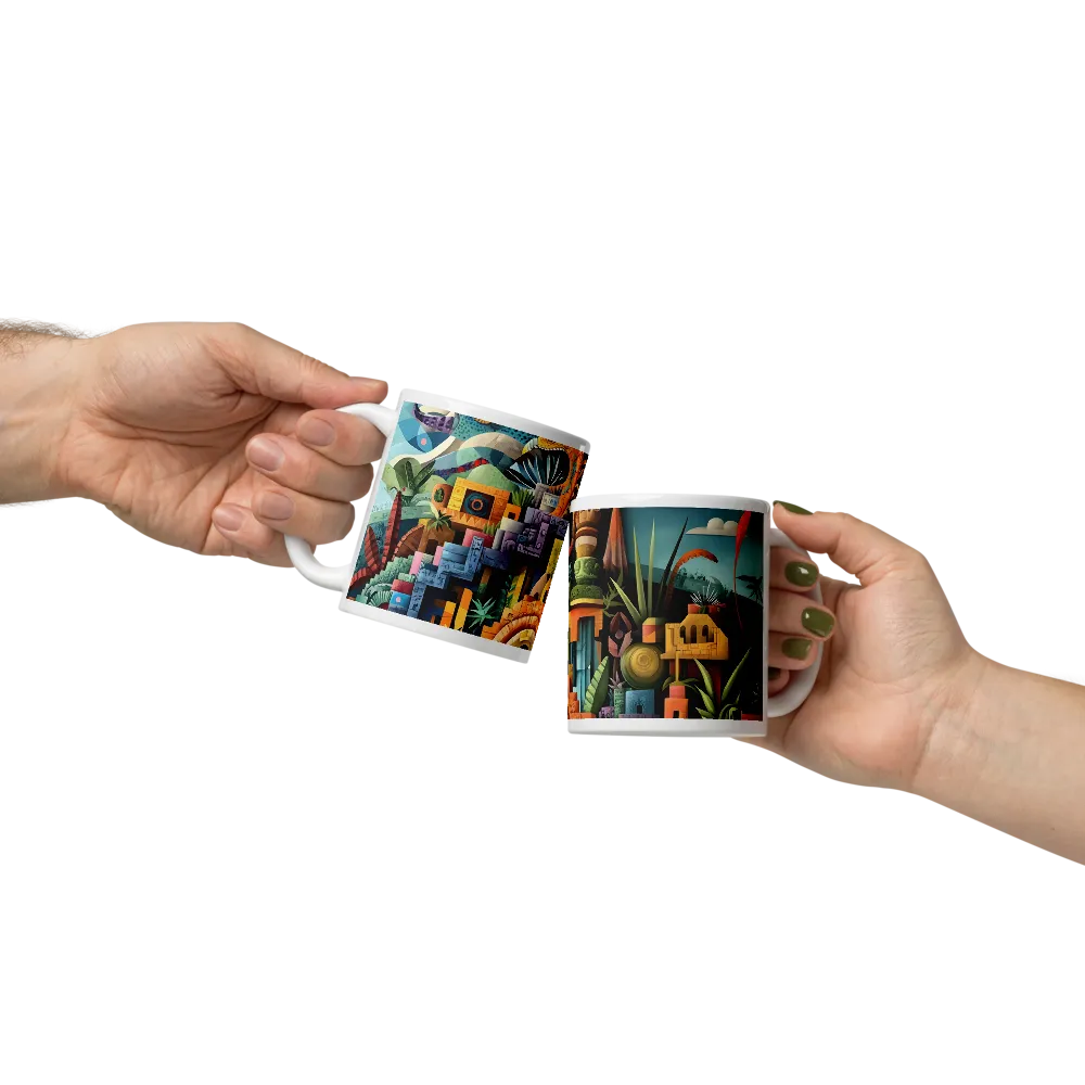 Embrace of the Mythical Landscape | Mugs | Multiple Sizes & Colors