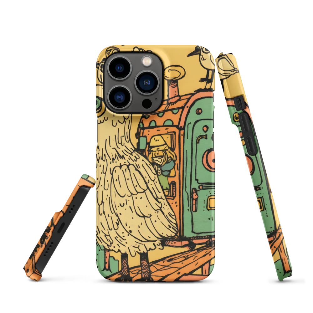 Whimsical Avian Adventure | Phone Case |  13 Pro | Snap Case | Matte