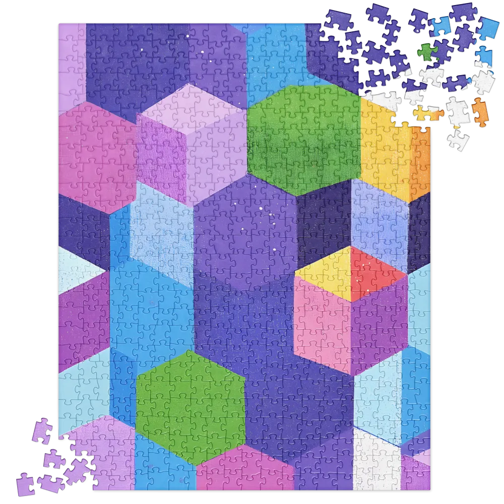 Geometric Harmony | Jigsaw Puzzle | 520 pieces