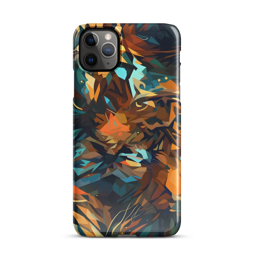 Wild Symphony: Abstract Tigers | Phone Case |  11 Pro Max | Snap Case | Glossy