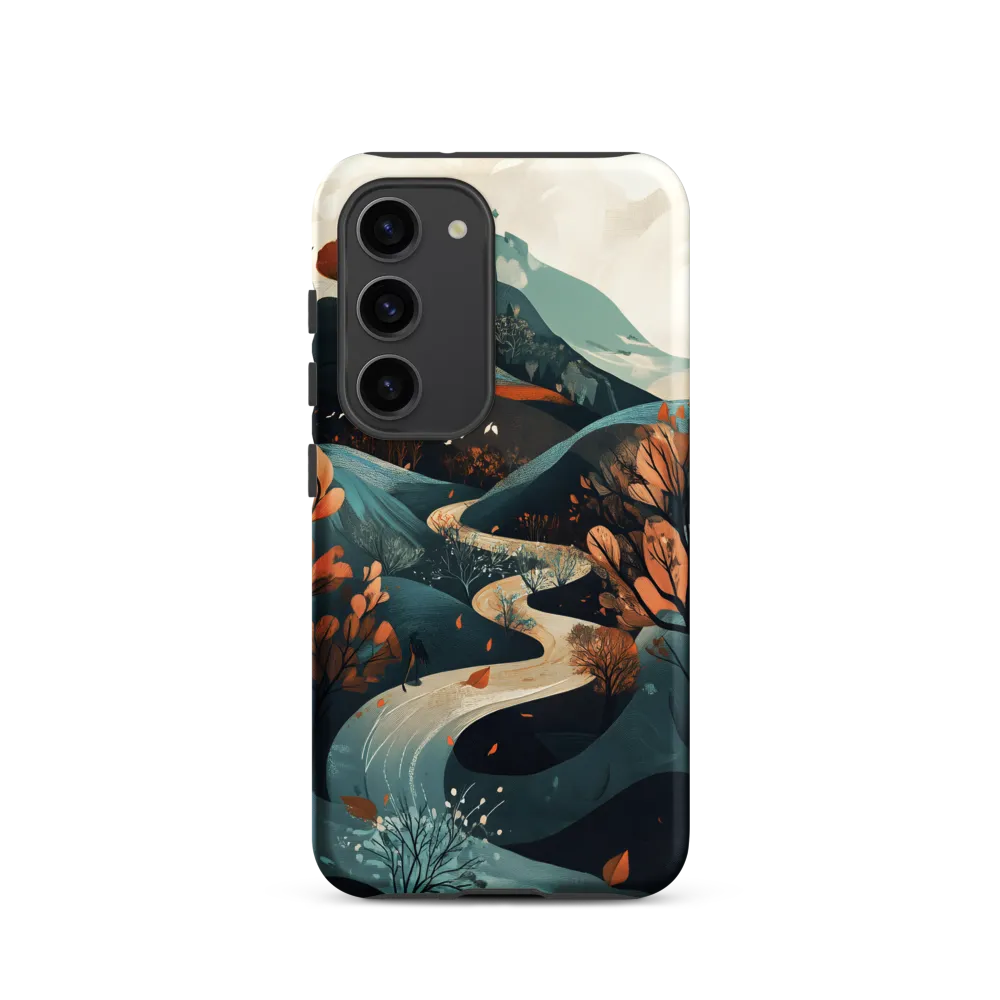 Whispers of Autumn: A Serene Journey | Phone Case |  S23 | Tough Case | Matte