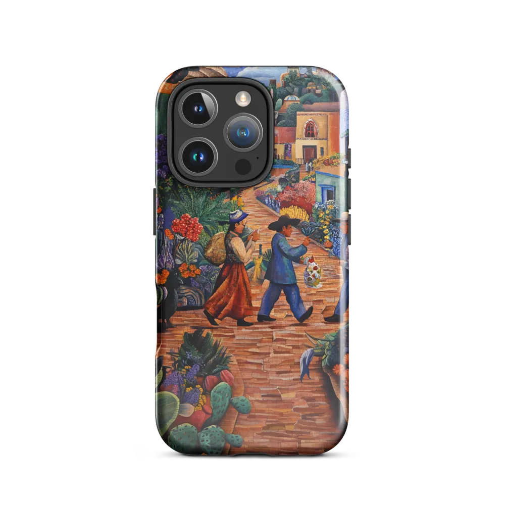 A Mosaic Journey Through Colorful Landscapes